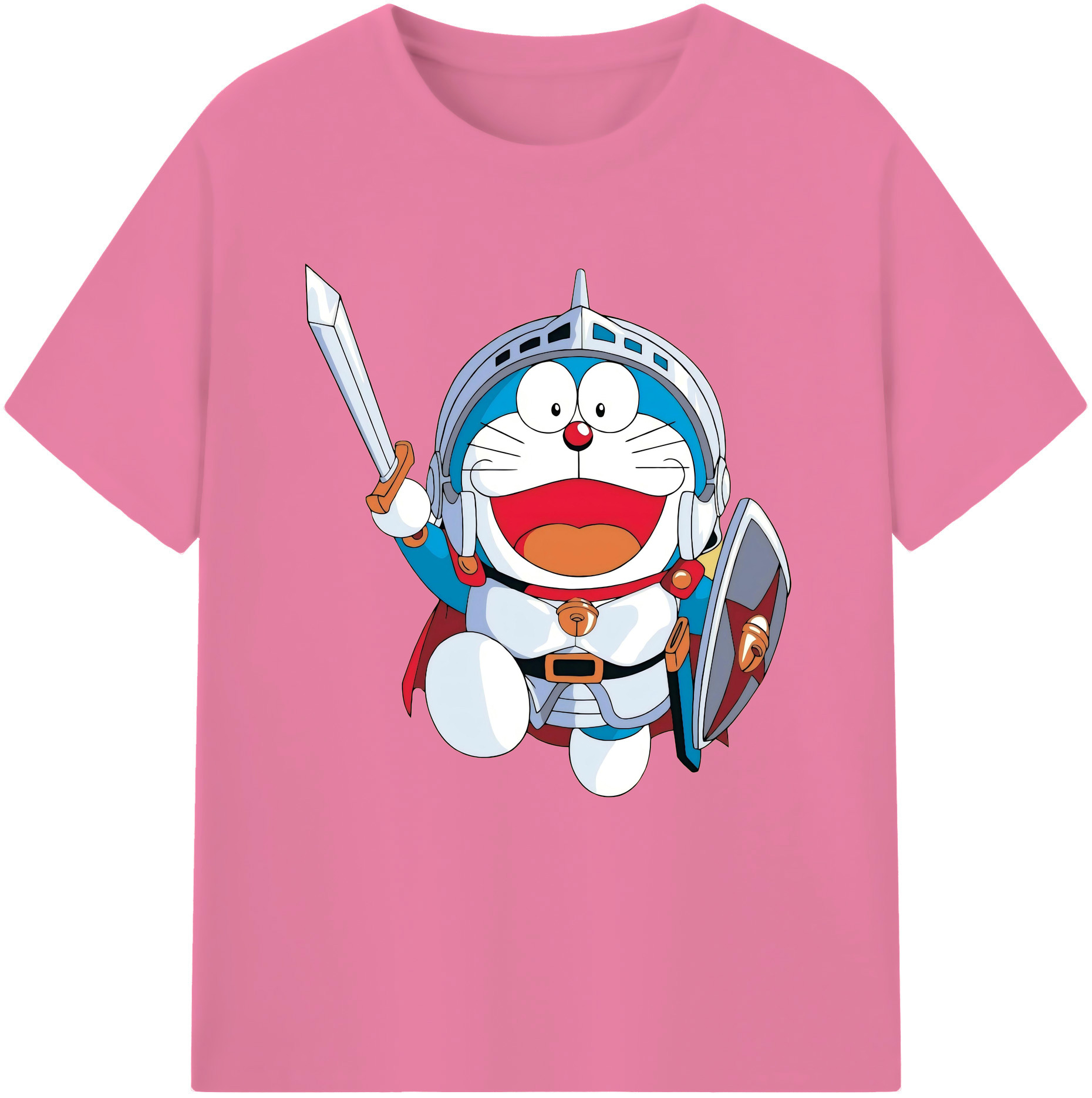 （画像用） ドラえもん Doraemon 綿100％半袖Tシャツ（フロントプリント）